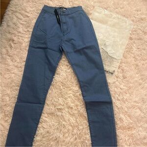 Fashion Nova Blue Skinny Jeans